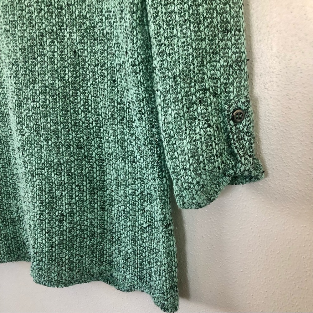 Painted Threads Knit Button Down Top - image 4